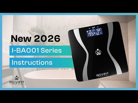 INEVIFIT Body-Analyzer I-BA001 Instructions