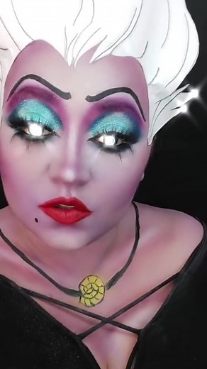 URSULA Halloween Makeup Tutorial