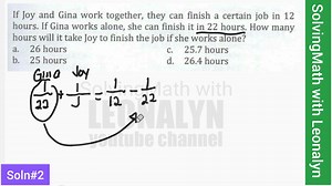 Work Problem | Free Reviewers with Leonalyn