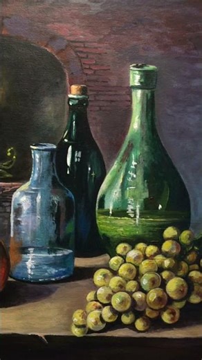 Short Natura Morta #dipingere #stillife #painting #pittura #acrylicpainting #shortsyoutube