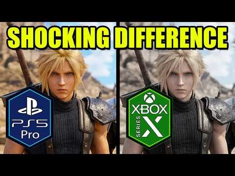 Final Fantasy 7 Rebirth PS5 Pro vs Xbox Series X Comparison