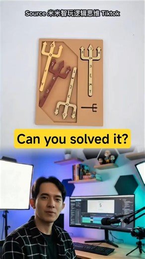 Brain Training Puzzle | Think, Rotate, and Solve ‼️😱 #puzzle