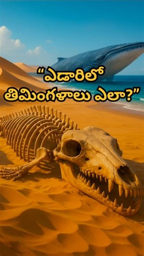 ఎడారిలో తిమింగళాలు ఎలా? ఇది నిజమా? (Shocking Real Story!)