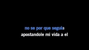 Karaoke Equivocada - Thalía - CDG, MP4, KFN - Karaoke Version