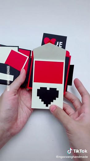 Mini Scrapbook #ngocvanghandmade #handmadepaper #craft #diy #scrapbook #LearnOnTiktok