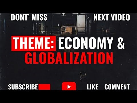 ECONOMY EXPLAIN💸/GLOBALIZATION/💵