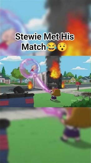 Stewie Vs Penelope😯 #familyguy #shorts #funny