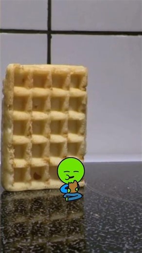 waffle falling over #animation #shorts