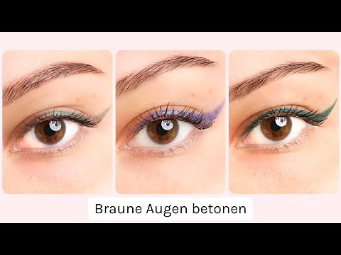 Accentuate BROWN EYES (kohl and eyeliner colors for every occasion) 🤎
