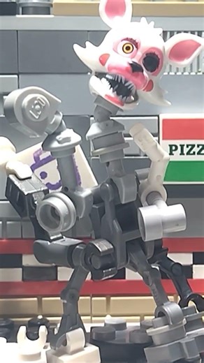 My custom Mangle minifigure #fnaf #freddyfazbearspizza #lego #fivenightsatfreddys2