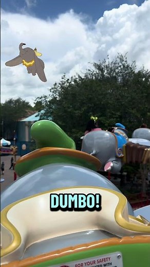 5 MINUTE WAIT for Dumbo?! 🐘🎪 #shorts