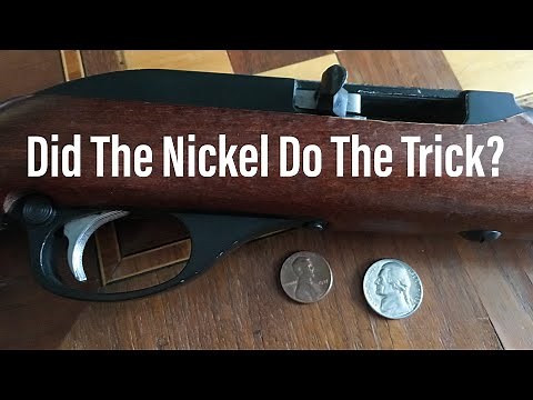 Marlin Model 60, Take 2, Results of Performing the "Nickel Trick"