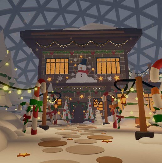 Trading Christmas Biodome House in Adopt Me!