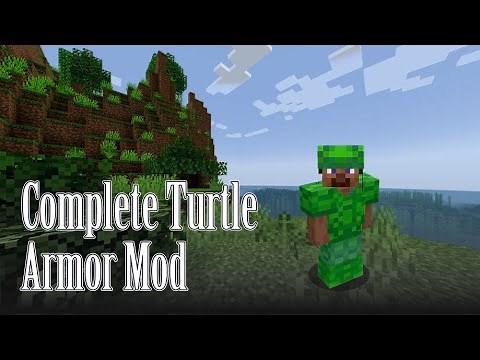 Turtle Armor Minecraft Mod