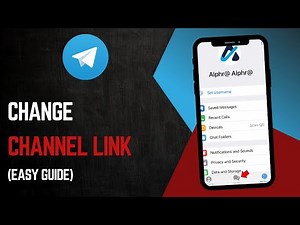 How to Change Telegram Channel Link (2025)