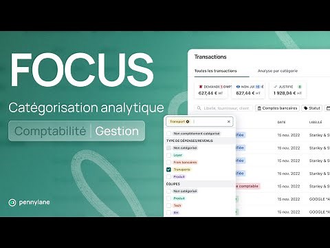 Améliorations | Catégorisation analytique