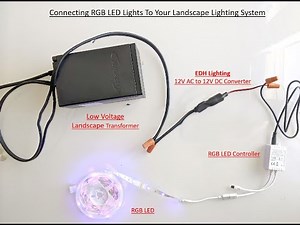 Install RGB LED Lights In Your Yard