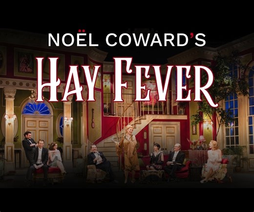 The party has begun! Noël Coward’s HAY FEVER is now on stage thru March 9! Catch the fever --> https://tinylink.onl/y2Mr Pictured: Brandon O'Rourke, Jared Calhoun, Ellie Mooney, Harry Smith, Alicia Roper, Patricia Noonan, Peter Herrick, and Anna Bailey. Photo by Mark Garvin. | Walnut Street Theatre