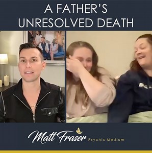 78K views · 2K reactions | Sometimes a loved one's passing can effect us more than we'd expect! It was so special to provide some closure and comfort to her after her father's unexpected passing. If you would like a reading, visit MeetMattFraser.com | Matt Fraser | Facebook