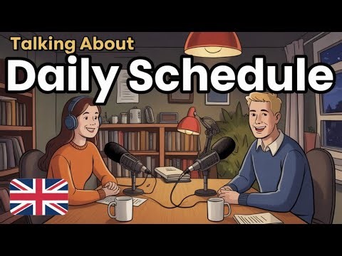 Talk About Your Daily Schedule in English | English Conversation Practice