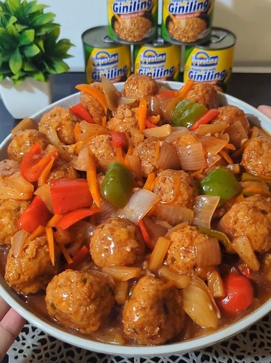 Lutong Sweet and Sour Meatballs na Madali Lutuin