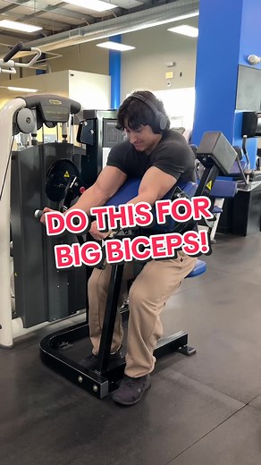Here’s a bicep exercise to pair with your preacher curls! #gym #biceps #workout #fitness