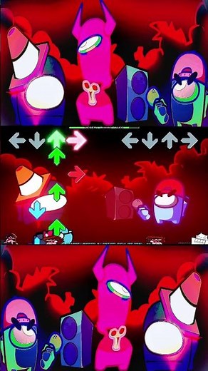 FNF VS. Impostor: Alternated (#amongus #fnfmod) Him VS BF in Defeat Himmix