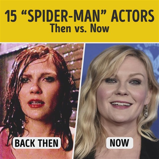 823K views · 6.9K reactions | 15 “Spider-man” actors then vs. now: | Bright Side | Facebook