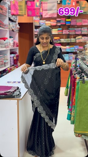 #saree #sareefashion #onlineshopping #fashion #sareeblouse #silksarees #sareelovers #sarees #silksarees #sareelove | Santhosh Karthika Collections