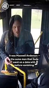 Video shows suspect getting on bus near where missing teen's torched car was found#shorts