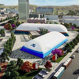 [Hot Item] Giant Air Dome Structures for Swimming Pools with Constant Temperature