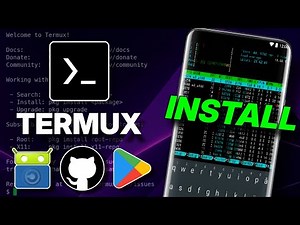Instala TERMUX sin errores | GitHub - F-Droid - Play Store | Terminal Linux