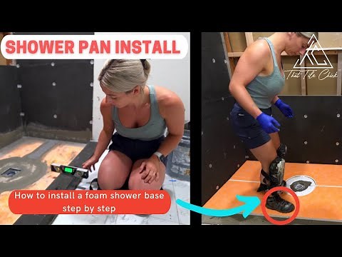 Foam Shower Base Installation: Step by Step