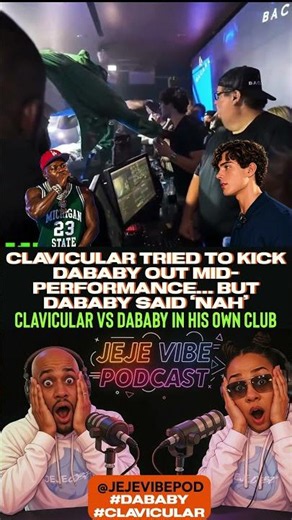Clavicular Tries To Kick DaBaby Out Mid-Performance At Bacara Miami – Epic Fail 😱
