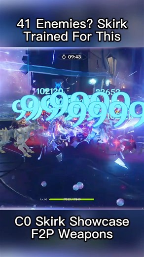 Lore Accurate Skirk Doing Her Abyss Training 6.2 Spiral Abyss Floor 12 #genshinimpact #genshinshorts