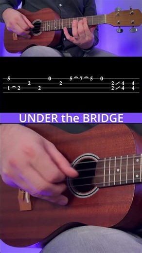 Under The Bridge - Ukulele Intro (Low G)