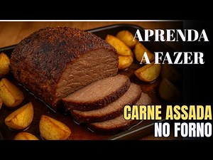 SUCCULENT OVEN-ROASTED BEEF! Easy, Tender and Flavorful Recipe!