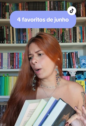 4 favoritos de junho: 4 livros diferentes que eu recomendo