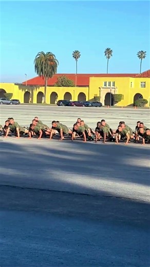 Push-Up Cadence 🔥 #USMC #BootCamp #Military