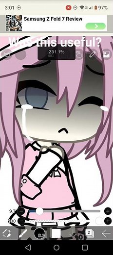 How to draw tears on gacha life in ibis paint?