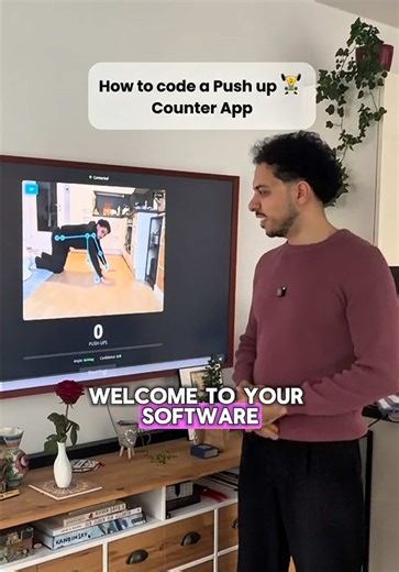 Designing a Push Up Counter Web App with AI
