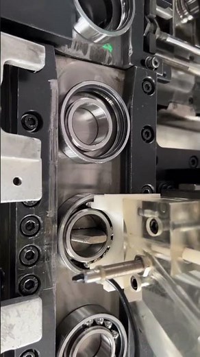 Bearing Assembly- How Ball Bearing Made #bearings #ballbearing