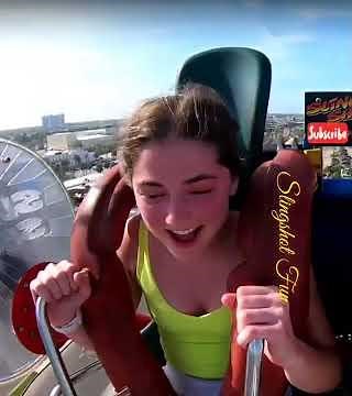 OMG! IT FELL OFF! | Slingshot Ride