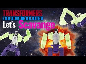 Digging Deep with Scavenger! Transformers Studio Series 86 Review