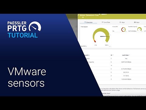 PRTG Tutorial - VMware Sensors