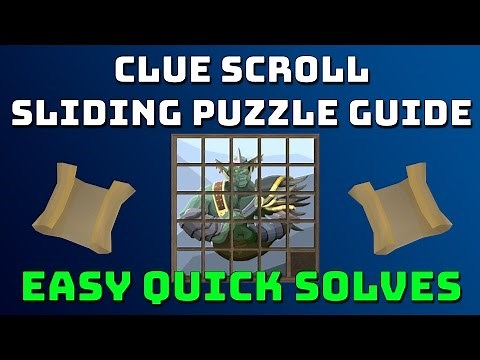 Clue Scroll Sliding Tile Puzzle Guide [Runescape 3]
