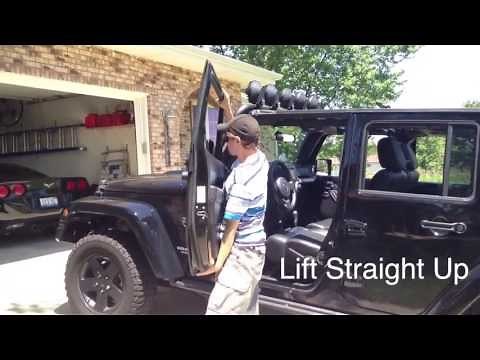 Jeep Wrangler Tutorial: How to Remove the Doors