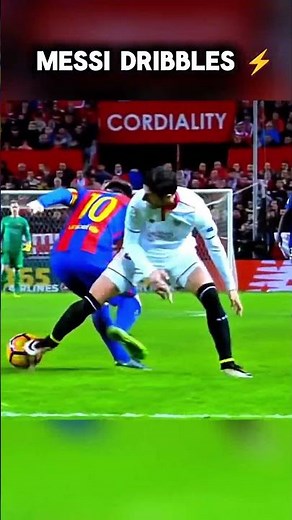 Messi's Impossible Dribbles That Broke Physics #football #messi