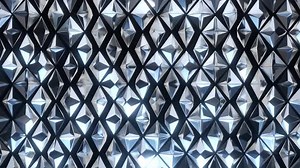 Silver Diamond Pattern Design