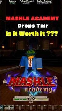 Is Mashle Academy actually worth it or nah? | Mashle Academy #mashleacademy #roblox #mashle